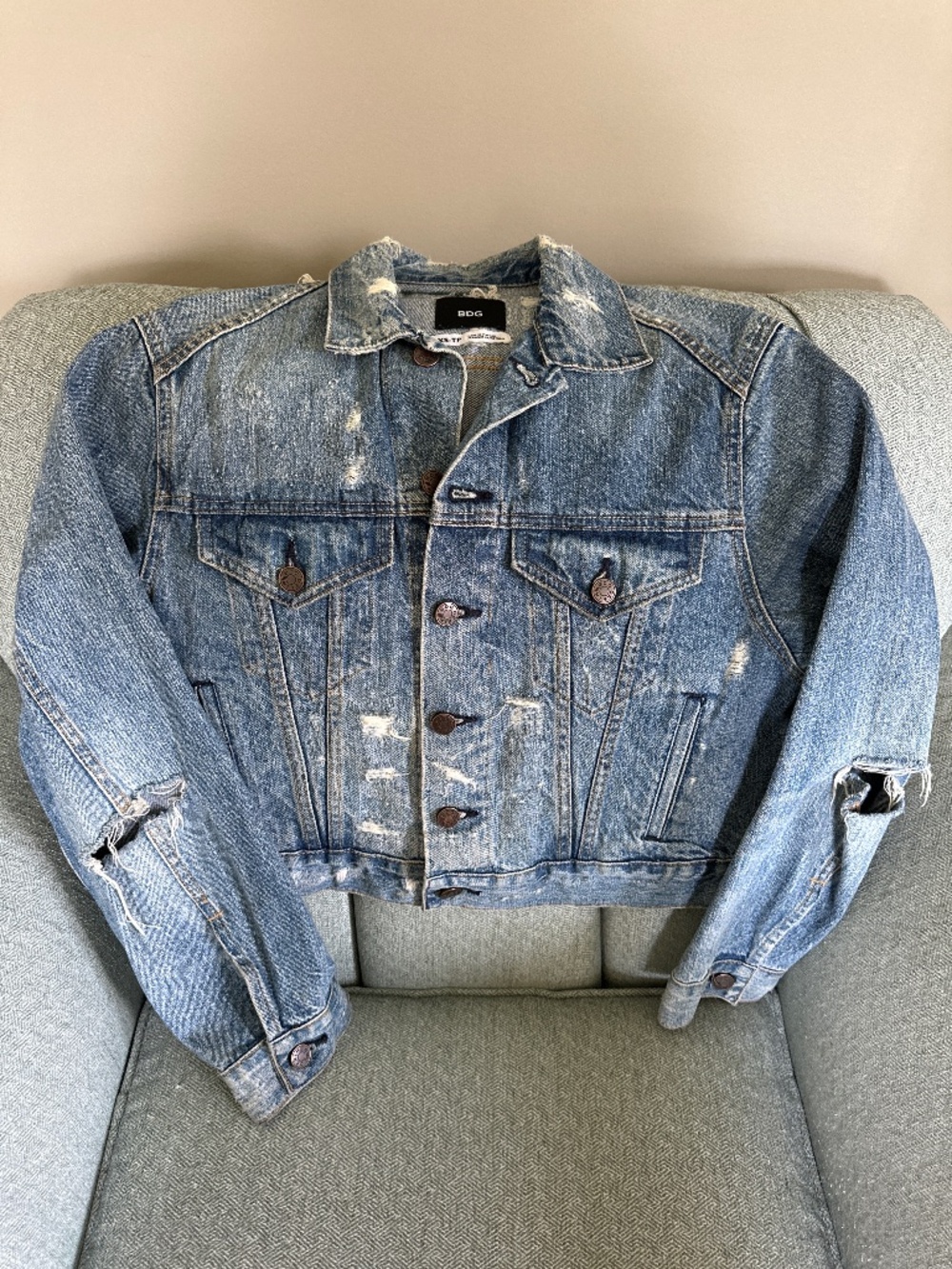 BDG Distressed Denim Jacket